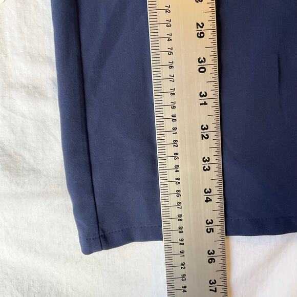 Jockey Women Scrub Pants size S (P) Full Length Straight Leg Elastic Waist Blue - Picture 3 of 12